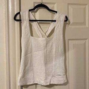 Maeve Anthropologie White Tank